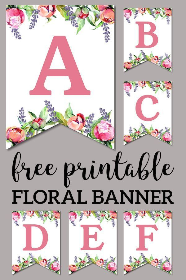 10 Free Printable Alphabet Banners Round Up Artofit
