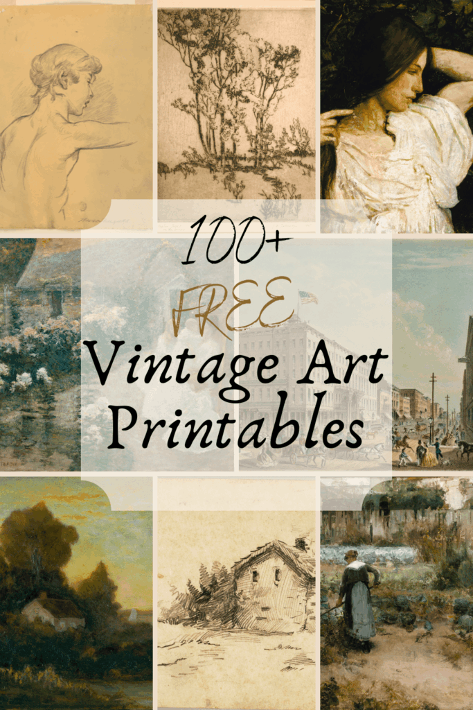 100 Free Stunning Vintage Art Prints To Download Printable Vintage 