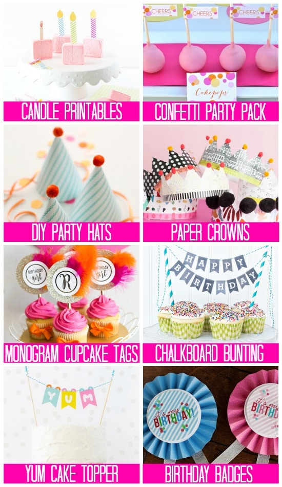 101 Free Birthday Printables The Dating Divas