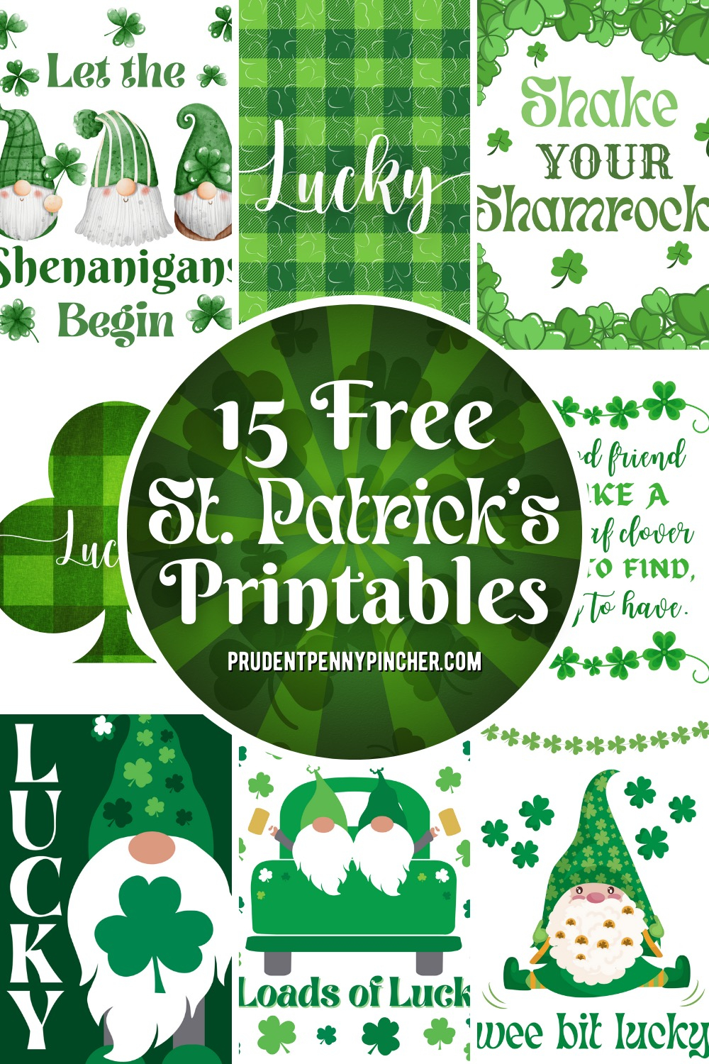 15 Free St Patrick 39 s Day Printables Prudent Penny Pincher