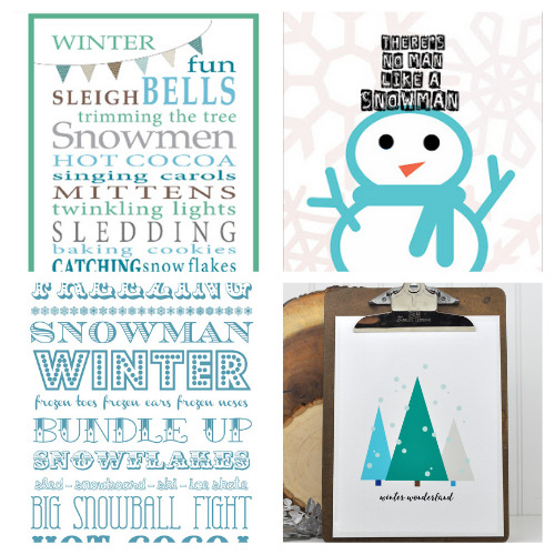 20 Beautiful Free Printable Winter Wall Artworks A Cultivated Nest