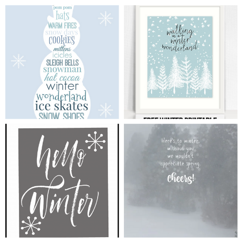 20 Beautiful Free Printable Winter Wall Artworks A Cultivated Nest
