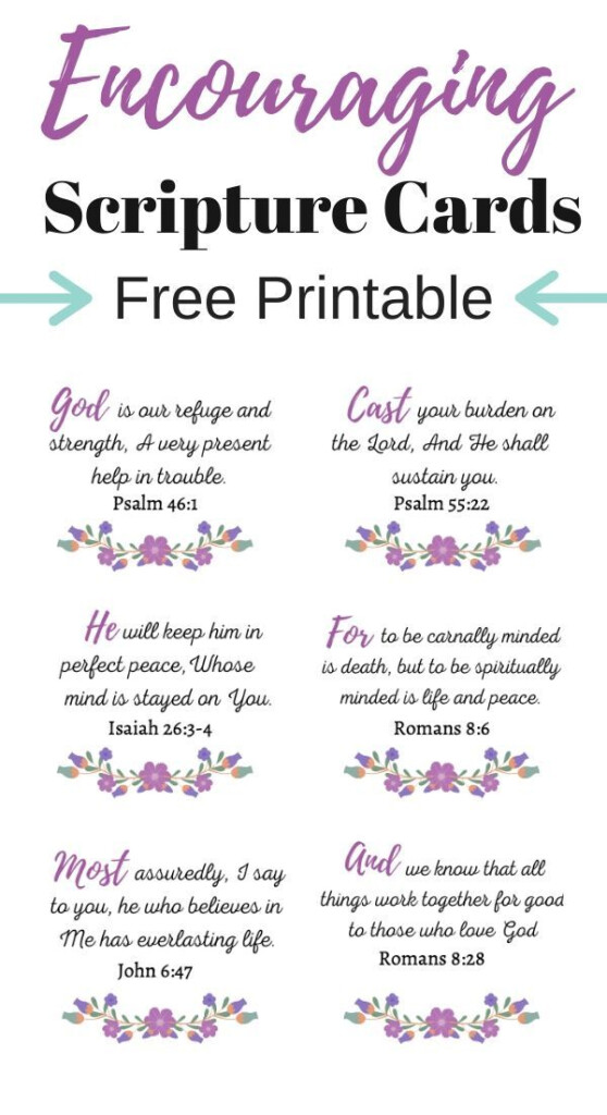 24 Encouraging Bible Verses Plus Free Printable Bible Quotes Bible 
