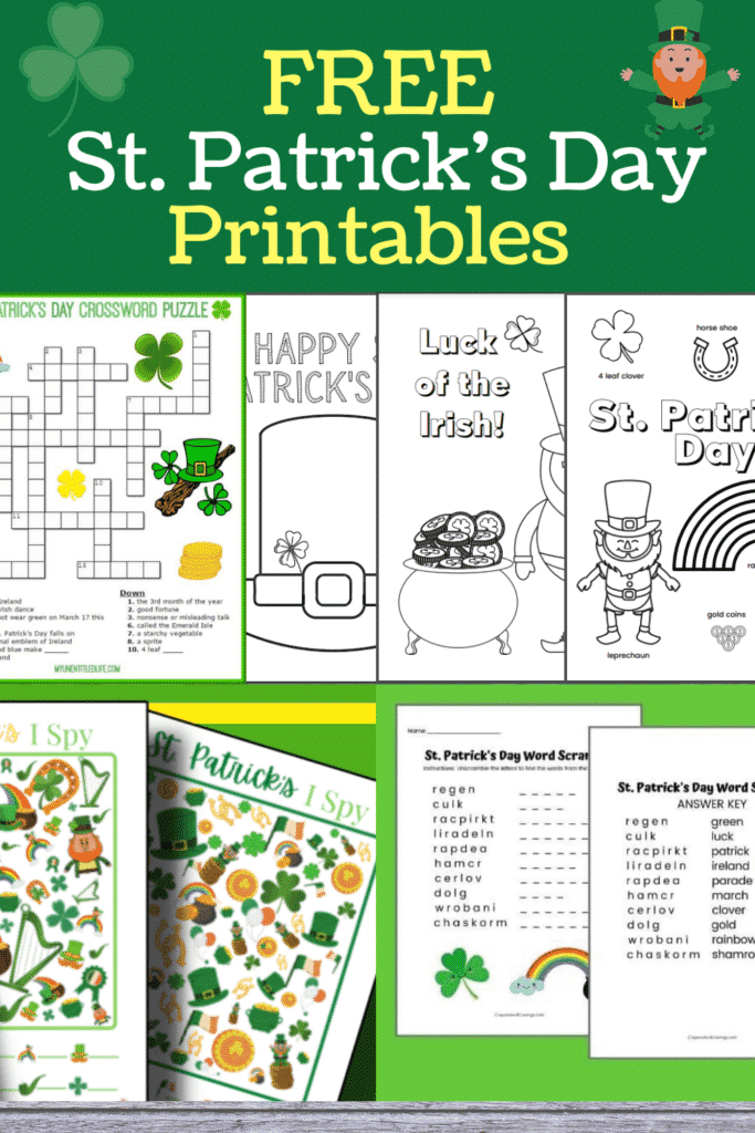 25 Free St Patrick 39 s Day Printables For Kids 1 Is SO FUN 