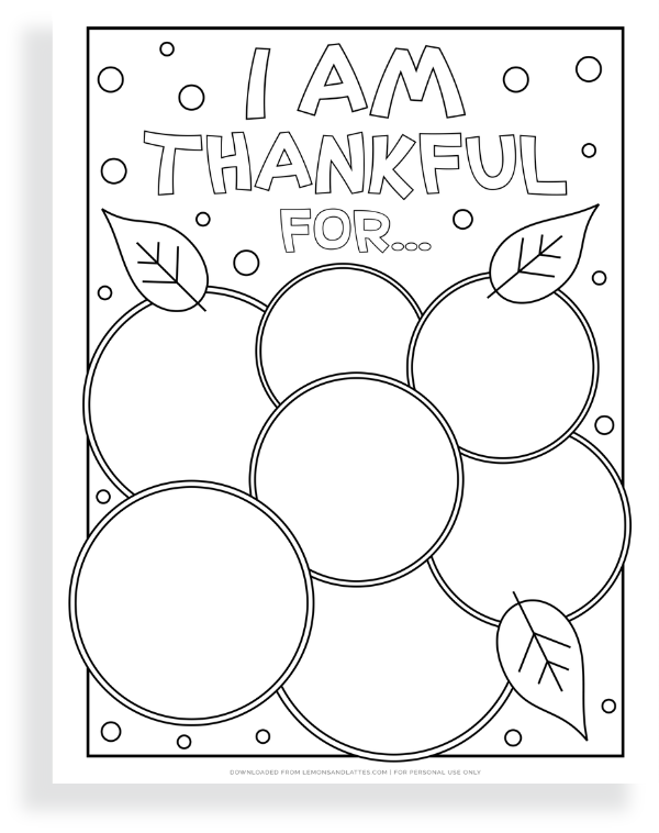 35 FREE Thanksgiving Activity Pages For Preschoolers My Happy 