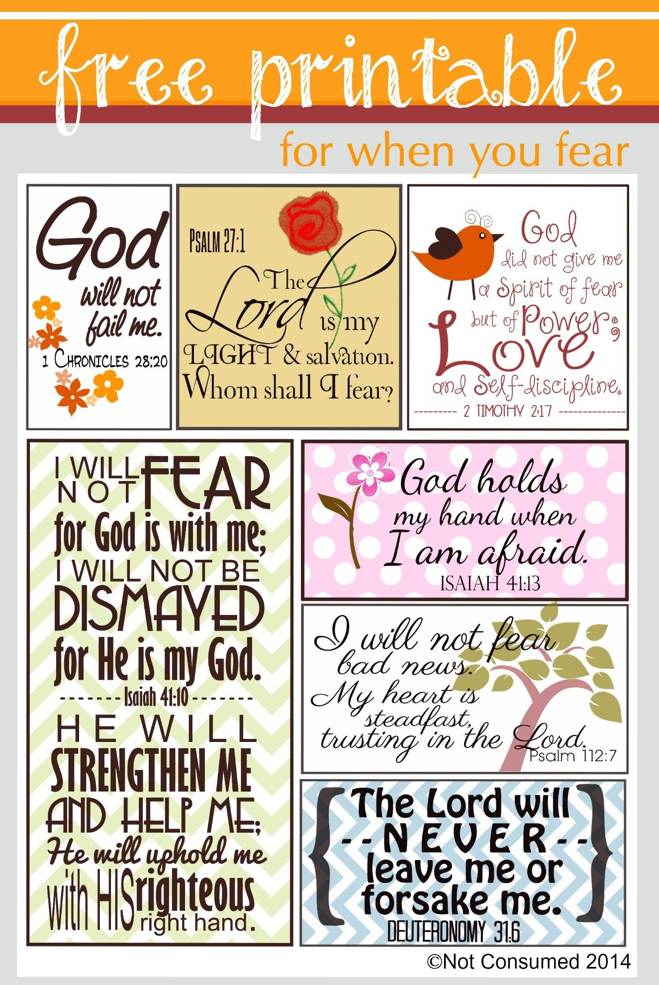 365 Free Printable Inspirational Bible Verses