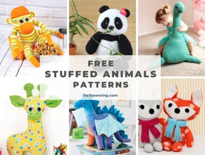 40 Free Printable Stuffed Animal Patterns DarrilAmerico