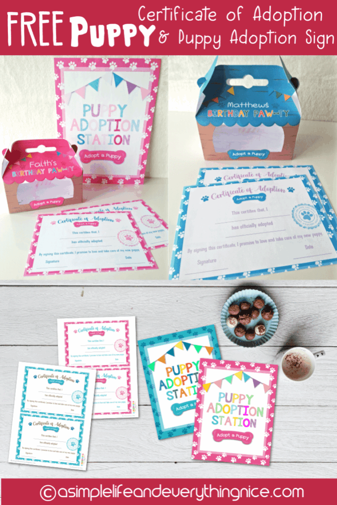 Adopt A Pet Party Free Printables Dev onallcylinders