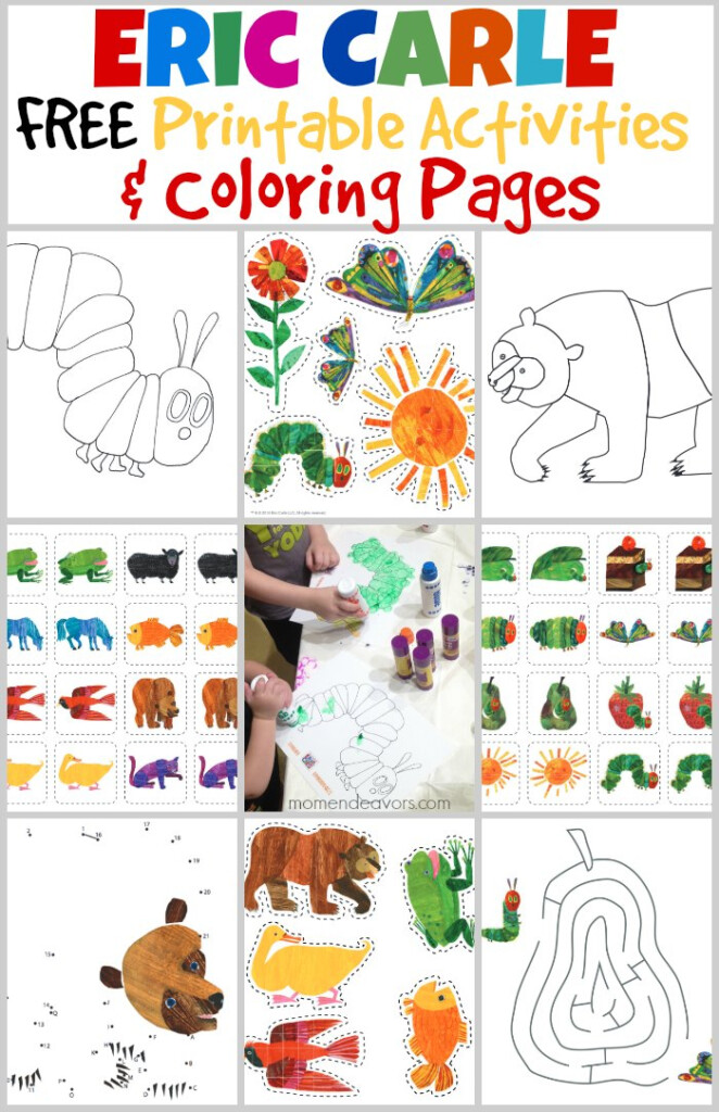 Bedtime Playtime With The World Of Eric Carle FREE Printable Activities