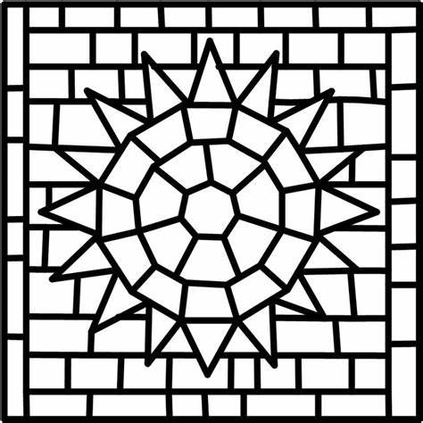 Beginner Printable Mosaic Patterns