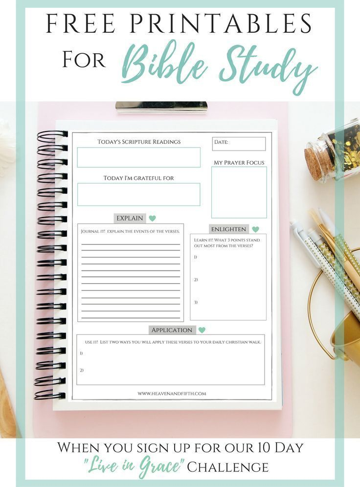 Bible Study Template