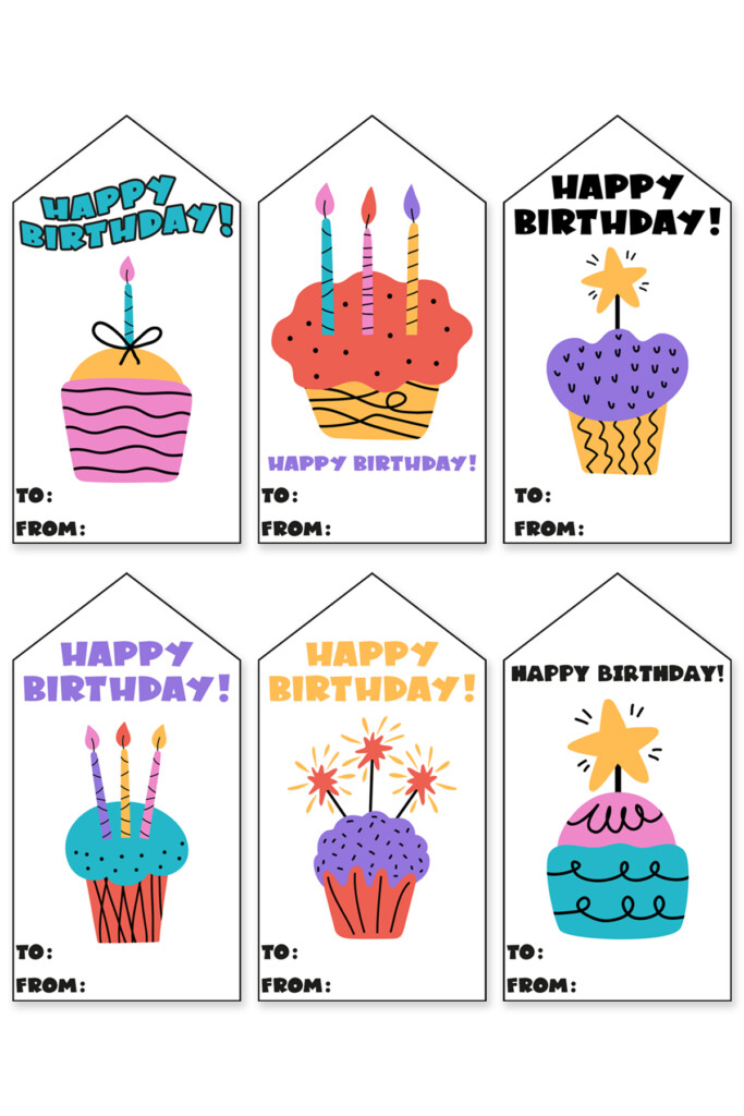 Birthday Gift Tag Printables