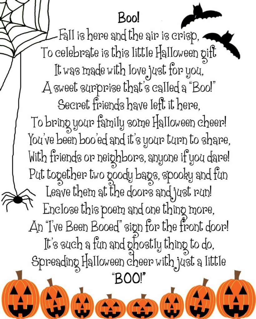 Booed Poems Printable Printable Calendars AT A GLANCE