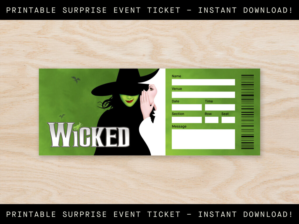 Broadway Tickets Wicked