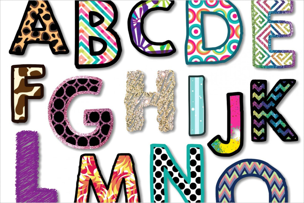 Bulletin Board Letters Free Printable