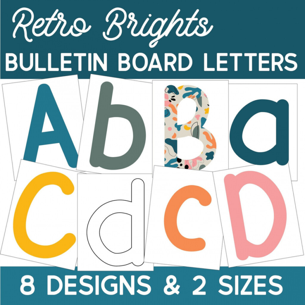 Bulletin Board Letters Printable Free FREE Printable HQ