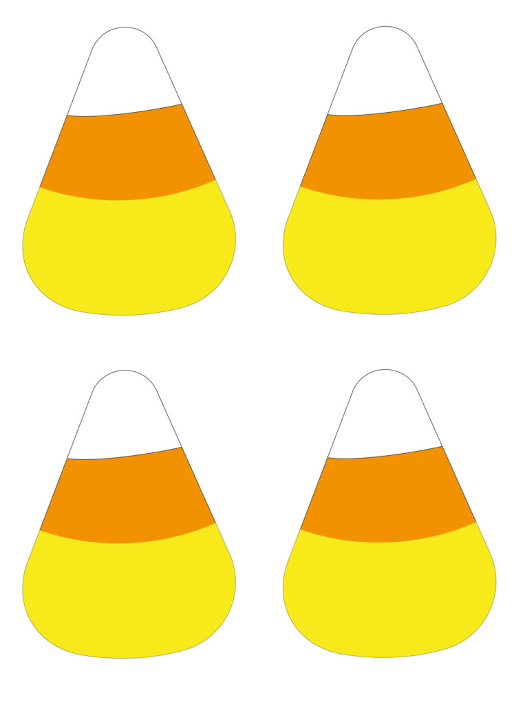 Candy Corn Template Free Printable Templates