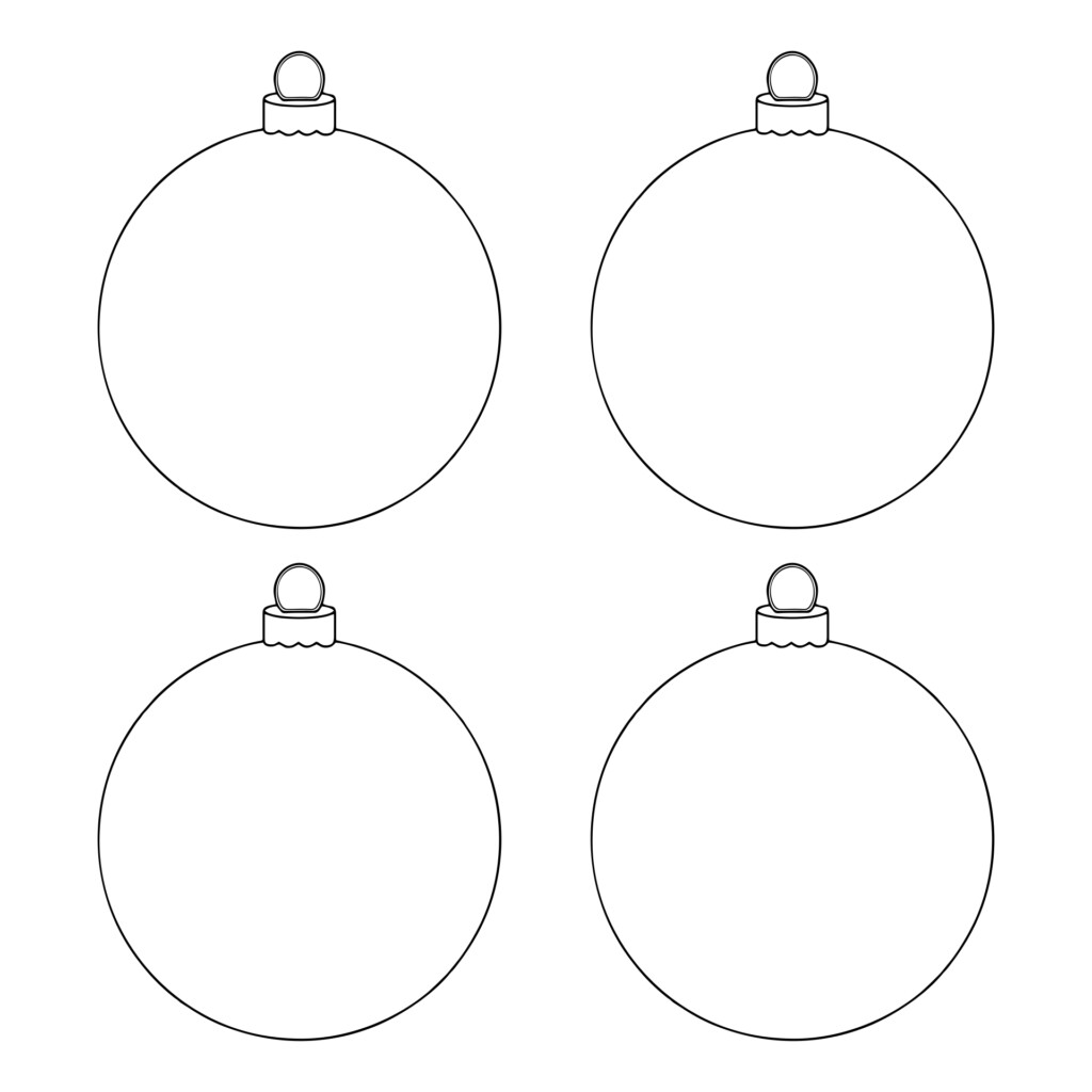 Christmas Bauble Template Printable Free Printable Form Templates 