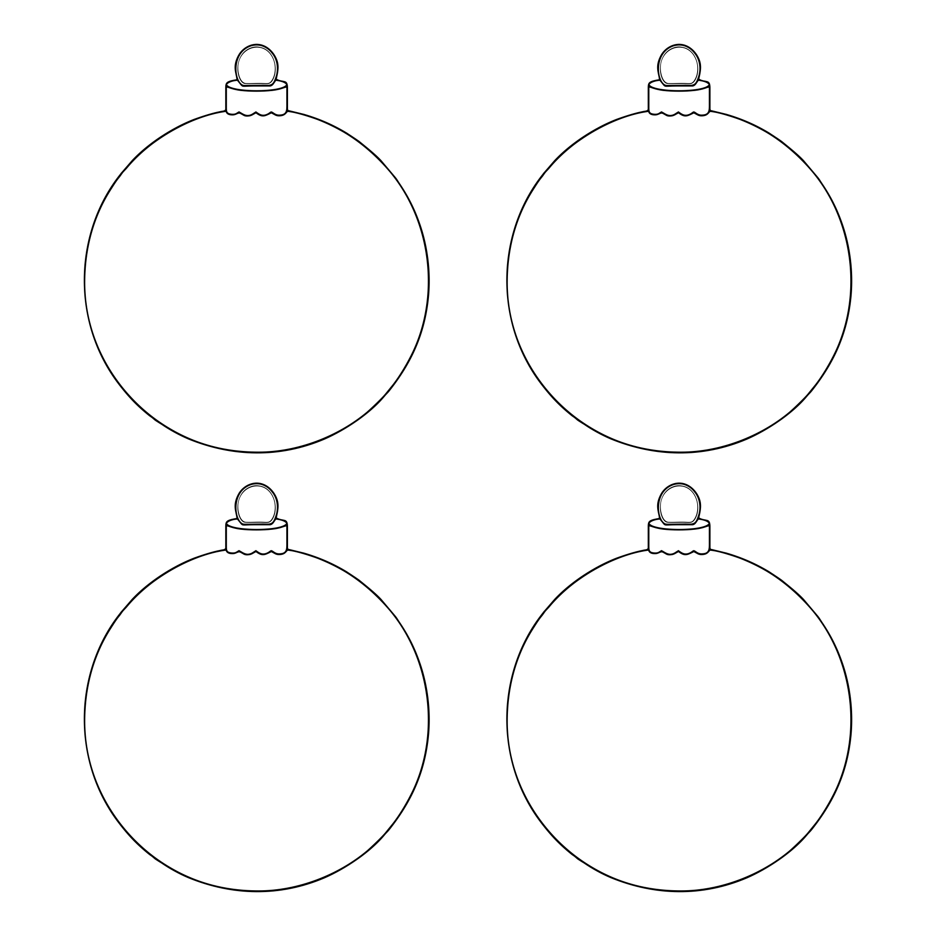 Christmas Bauble Template Printable Free Printable Form Templates