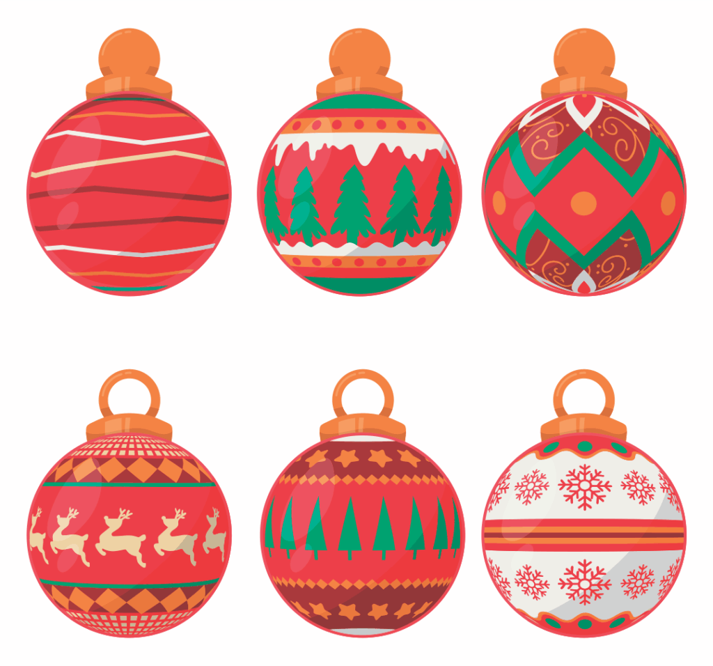 Christmas Ornaments 15 Free PDF Printables Printablee