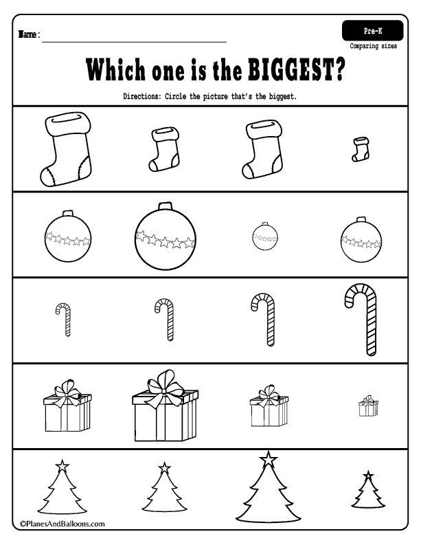 Christmas Worksheets For Preschool Free Printable Artofit