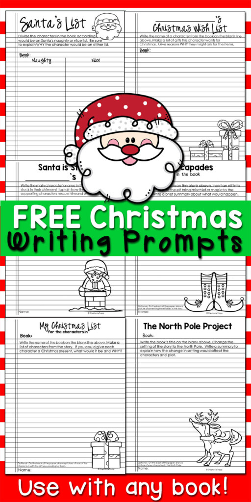 Christmas Writing Prompts Primary Theme Park