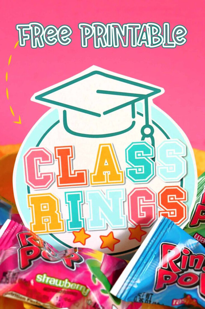Class Ring Printable Kindergarten Graduation Party Kindergarten 