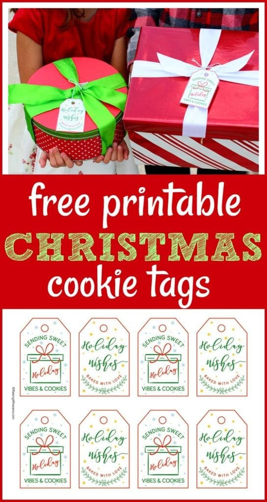 Cookie Gift Tags Free Printable FREE PRINTABLE TEMPLATES