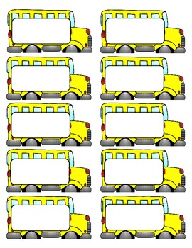 Customize Your Free Printable School Bus Name Tags Cu Vrogue co