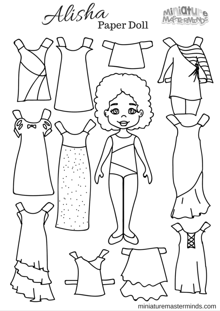 Diy Paper Doll Printable At Erik Wright Blog
