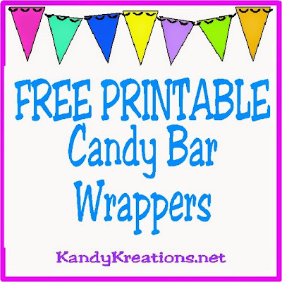 DIY Party Mom 10 Printable Candy Bar Wrappers