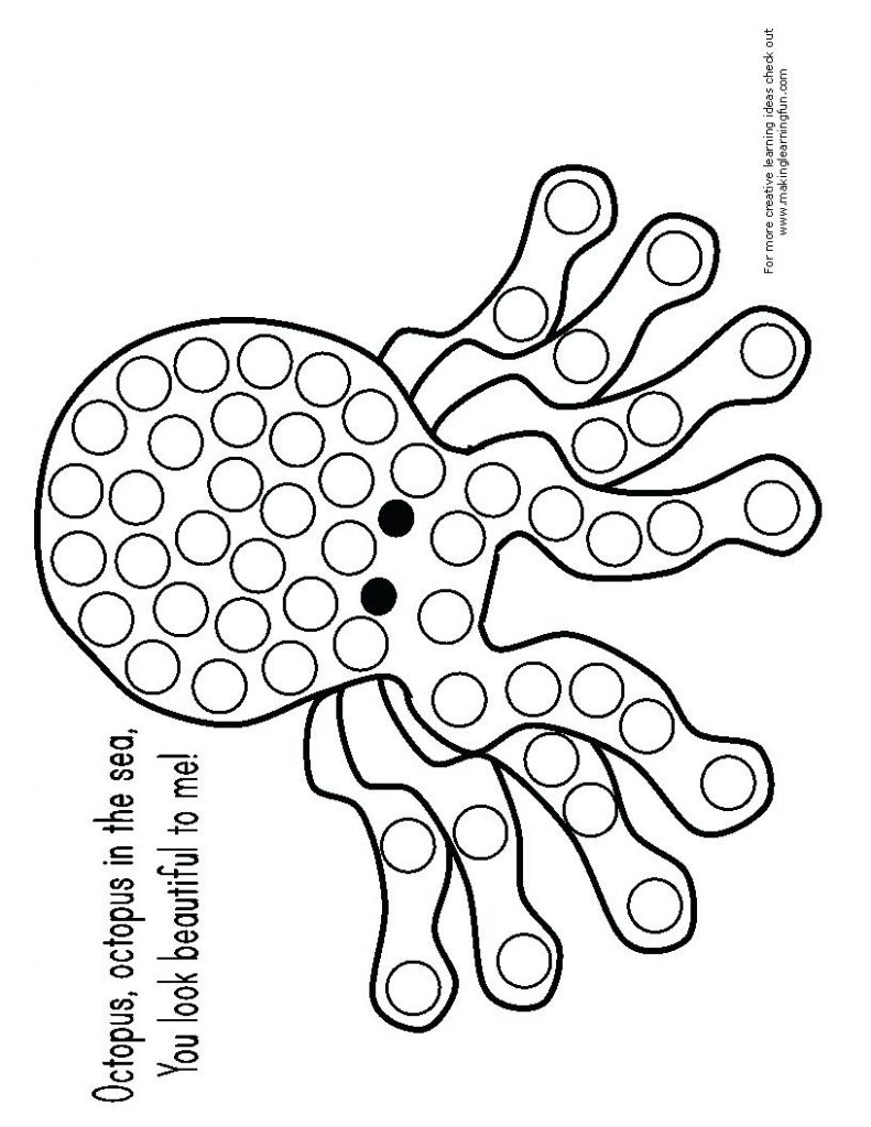 Dot Art Printables And Dot Art Throughout Printable Dot Art Do A Dot