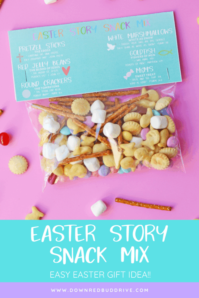 Easter Story Snack Mix Free Printable 
