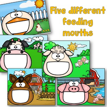 Editable Create Your Own Feed The Animal Farm Theme TpT