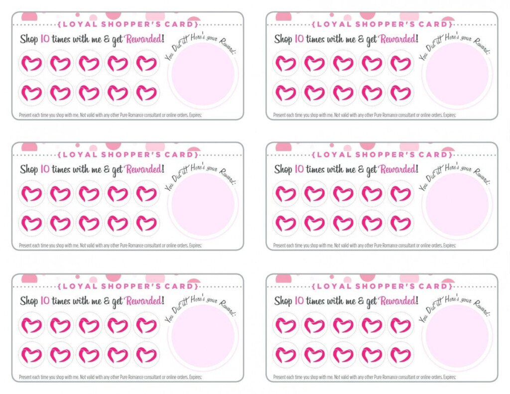 Editable Free Printable Punch Cards Printable And Enjoyable Learning