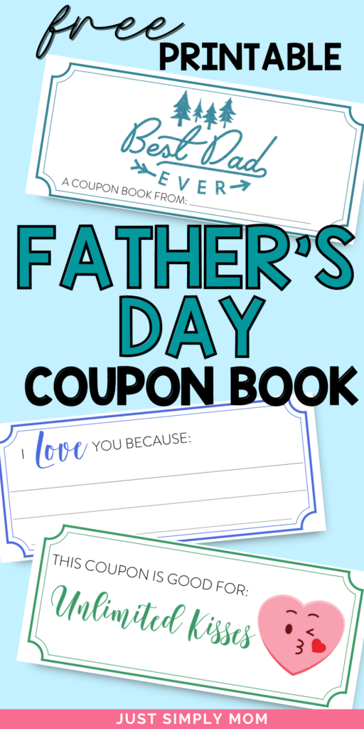 Father 39 s Day Coupon Book Free Printable Just Simply Mom