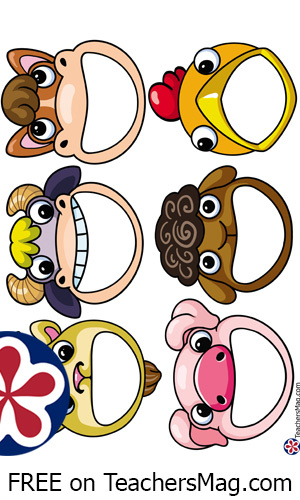 Feed The Animals Printable Activity TeachersMag