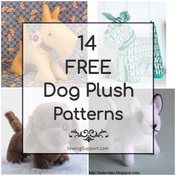 Felt Printable Stuffed Animal Patterns