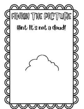 Finish The Picture Printables By Creative Hue TPT
