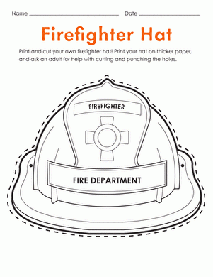 Fireman Hat Printable Artofit