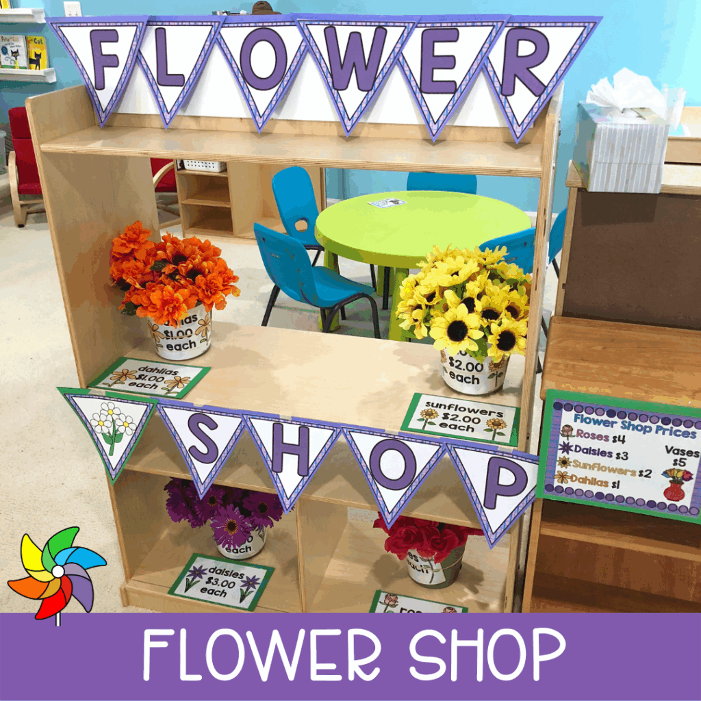 Flower Shop Dramatic Play Free Printables