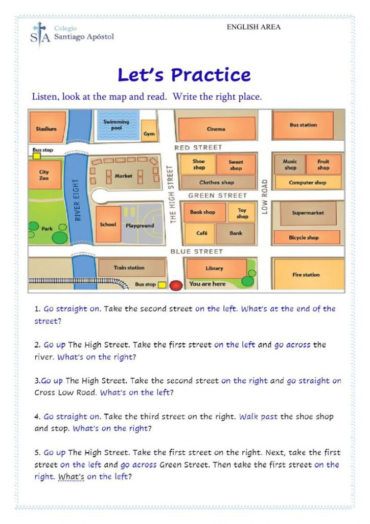 Following Directions Worksheet 3rd Grade