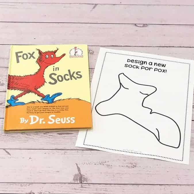 Fox In Socks Printable