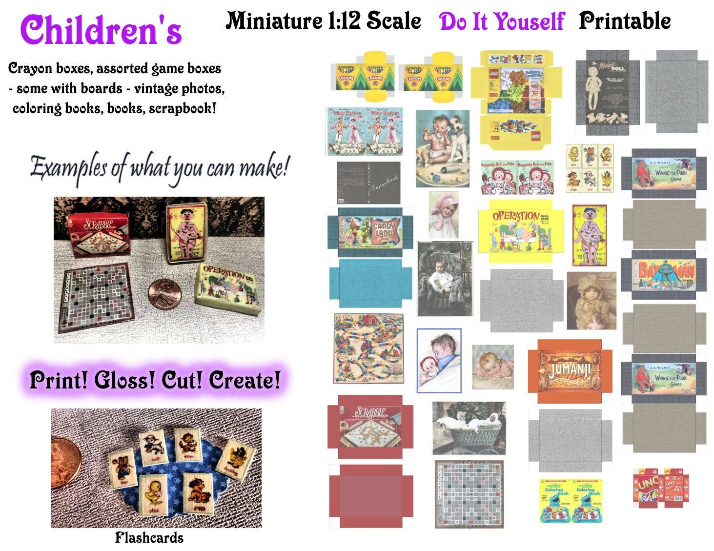 Free 1 12 Scale Printables
