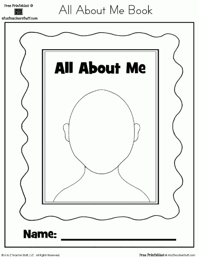 Free All About Me Printable Book FREE PRINTABLE TEMPLATES