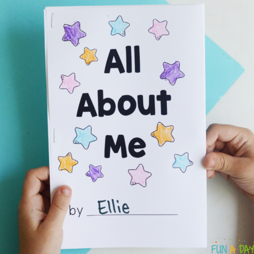 Free All About Me Printable Book Fun A Day 