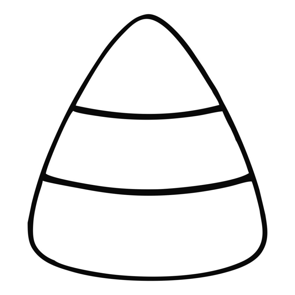 Free Candy Corn Printable Picture