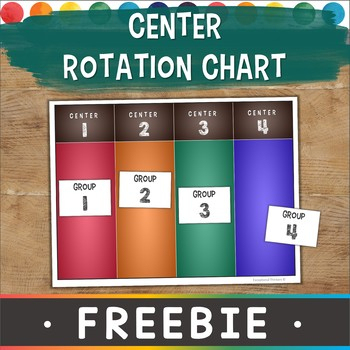 Free Center Rotation Chart By Exceptional Thinkers TPT