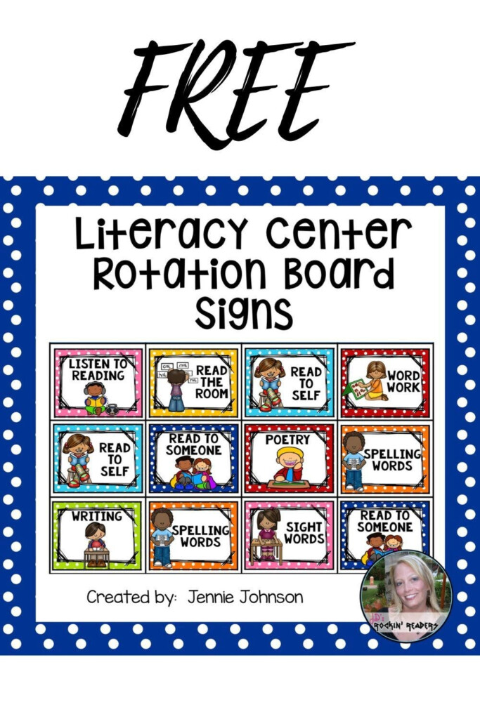Free Center Rotation Chart Printable Free Printable