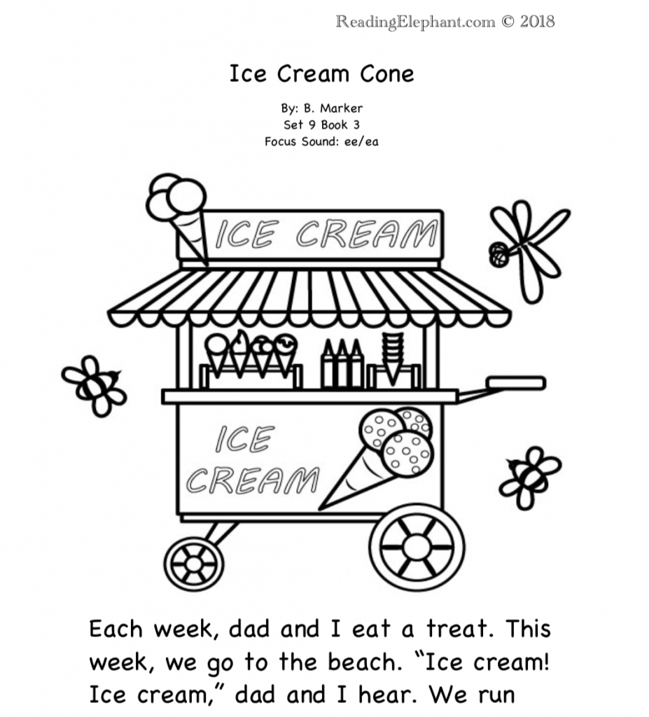 Free Decodable Books PDF Reading Elephant